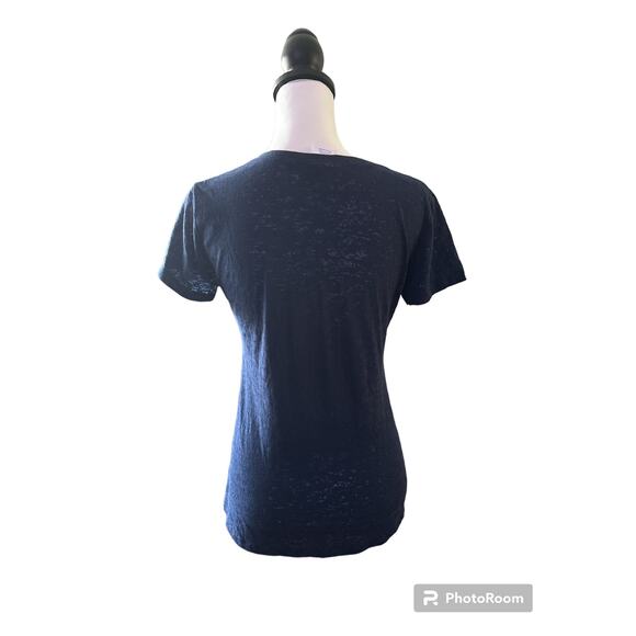 Soffe Penn State Women's V-Neck Shirt Large Blue - Picture 2 of 2